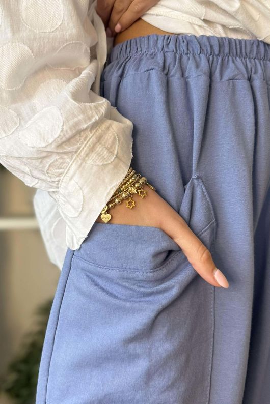 Lagen Shelby Barrel Pant Denim